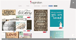 Desktop Screenshot of iheartinspiration.com